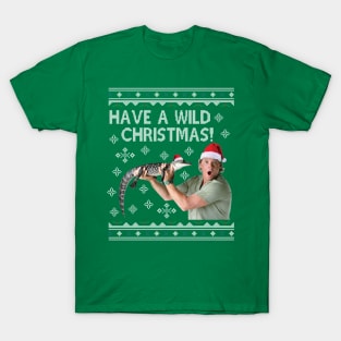 Steve Irwin Have A Wild Christmas T-Shirt